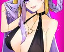 あなたのオリジナルキャラクター描きます 立ち絵制作、アイコン用、挿絵や歌ってみた等もご依頼ください! イメージ5