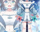 着せ替え立ち絵を描きます 着せ替えできるお得な立ち絵制作プランです！ イメージ4