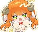 瞳の可愛い女の子のイラスト1枚絵を描きます キラキラな女の子のイラストやSDキャラなど イメージ7