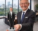 写真から作るオーダーメイドフィギュア 似顔人形ます 社長 昇進・就職・退職祝いに｜上司・同僚への感謝 イメージ1