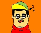 似顔絵やキャラクターなどを描きます なんとなくかわいくて、なんとなく憎めない感じに、描きます！ イメージ1