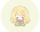 ふんわり＊ゆる可愛いアイコンをお描きします 淡い色とゆるいタッチで優しい印象になります◎ イメージ4