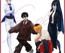 立ち絵イラスト制作承ります TRPG/配信＆動画/ゲーム/オリジナルキャラクター◎ イメージ2