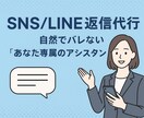 SNS/LINE返信代行します あなたの声を崩さず、"自然"な返信を。 イメージ1