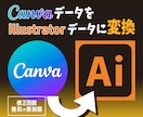Canvaのデザインデータをイラレに変更します 印刷可能なillustratorデータにお安く変換！ イメージ1
