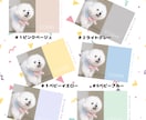 シンプル可愛い『うちの子名刺』を作成します ペットイベントやお散歩中の交流にぴったり！ イメージ7