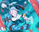 ご要望に合わせて幅広い絵柄で人物画をご提供します オリキャラのイラスト、アイコンを描いてもらいたい方必見 イメージ4