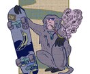 依頼されたデザイン、ロゴ、絵、描きます 小さいキャラクターから、お洒落でスタイリッシュなデザインまで イメージ3