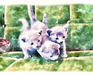 可愛いペットの写真を絵画風におしゃれに加工します インスタ・Twitter等で映える手描き風の可愛らしい画像 イメージ4