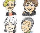 似顔絵描きます 写真を指定していただければ、このタッチで似顔絵描きます イメージ2
