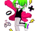 ポップで可愛いデフォルメイラスト描きます アクキーやアクスタ等にオススメ！アイコンや動画用にも！ イメージ2