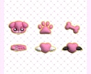 メンバーシップやサブスクのバッジを作成します ぷっくり可愛いシールみたいなスタンプ作ります！ イメージ3