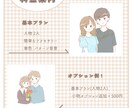 シンプルでゆるいカップルの似顔絵イラスト描きます 【リーズナブル◎アイコンやプレゼントにも¨̮⃝ イメージ2