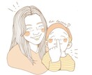くすみカラー＊シンプルな雰囲気イラスト描きます 日常の一コマをシンプルでおしゃれなイラストにします。 イメージ4