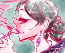 最低価格でイラストアイコン承ります いつもの写真からオシャレポップなイラストにしませんか？ イメージ3