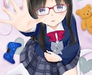 ゲームなどで使えるキャラクターイラスト描きます 自作ゲームや同人絵、SNS等で使用可能 イメージ3