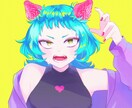 きゅるきゅるな女の子描きます SNSアイコン、配信サムネなど描かせて頂きます！ イメージ5