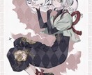 キャラクターの全身イラストを描きます 等身orデフォルメで、頭から足先までの全身イラストを制作 イメージ3