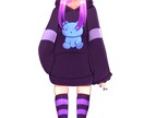 女性用衣装描きます かっこいい又は可愛い衣装デザイン致します イメージ7