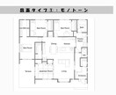間取り図を作成します 不動産広告におすすめ！建築系大学院生が最短格安でお届けします イメージ2