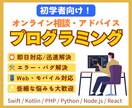 プログラミングで困ってる方の相談を受け付けます 現役プログラマーがエラーやつまずきをサポートします イメージ1