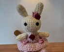 編み物でぬいぐるみを作ります けいとの温かみを感じられる作品です イメージ1