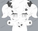 可愛い！中韓ぬいぐるみのデザイン画を描きます ぬいぐるみを作成する為のデザインを一緒に考えます！！ イメージ2