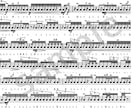 プロがお好きな楽曲のドラム譜面作ります ドラムのみの音源も無料でお渡し イメージ2