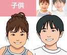 ビジネスにも使える上品でシンプルな似顔絵作成します 写真を元に自然なデフォルメで仕上げます イメージ5