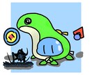 デフォルメキャラのかわいいアイコン作成します まるっこいデフォルメキャラはお好きですか？ イメージ1