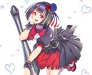 男性、女性の立ち絵を描けます パキっとした色彩でイラストをお届け！ イメージ1