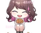 可愛くて綺麗なSDキャラ描きます スタンプ用イラスト、等身立ち絵も作成可能！ イメージ4