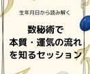 心に光を数秘で今を整える対話セッションいたします 未来を決めない占い。今のあなたの光を見つけます イメージ1