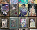 お手元に実物をお届け。貴方の思い、形にします 和風、レトロ、動物、人物、花、風景、なんでも描きます！ イメージ8