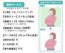 シンプルな人物イラストお描きします ／SNS・ブログ・LPに使いやすい！ イメージ3