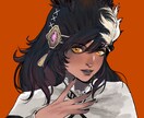 ゲームキャラのSNSアイコンを描きます 女性キャラが得意ですが、男性キャラも全力で描きます！ イメージ4