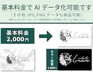 丁寧でキレイな画像トレース・データ化します はじめての方もお任せください！親切・丁寧に対応いたします！ イメージ2