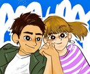 個人、商用可！可愛い似顔絵アイコンかきます あなたそっくり可愛いのミニキャラクター！ イメージ2