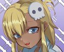 SNSで使えるシンプルなアイコンを描きます アニメや漫画風の絵で描きます！ イメージ1