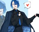 バストアップアイコン、SD、一枚絵描きます 可愛いも、かっこいいも、キャラクターの魅力を惹き出します！ イメージ3