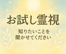 お試し霊視で今必要な言葉を届けます 未来への道しるべをお伝えします イメージ3