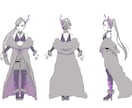 美少女のアイコンを作成します 1000円でキャラクターデザインができる！！ イメージ3