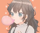 可愛いイラスト描きます アイコン等に！オリジナルキャラなどをほんわかイラスト化 イメージ1