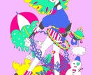 パステルな色合いや線画のアイコン描きます かわいい女の子のイラストを描くのが得意です！ イメージ3
