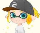イカちゃんのかわいいアイコン・ヘッダー描きます あなたのかわいいイカちゃん、私に描かせてくれませんか？ イメージ1