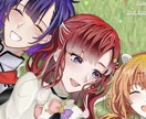 商用〇 印象に残るようなイラストを描きます 金額を安く、色塗りに力を入れて丁寧に描きます イメージ7