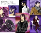 商用！配信用立ち絵、創作キャライラスト制作します リアル×美麗！印象に残る男性キャラクター イメージ6