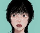 艶やかなイラストを描きます SNSアイコン、サムネ、表紙など目をひくイラストを描きます イメージ1