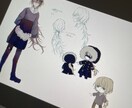 TRPG立ち絵やゲーム立ち絵描きます キャラクターデザインから相談可能です❕ イメージ4