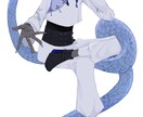 期間限定値段で闇カワいくイラストをお描きします 8月10日までの限定となります。 イメージ7